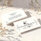 Classy Boutique Style Pet Salon Franse Bulldog Visitekaartje