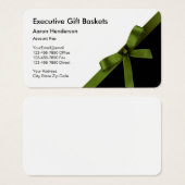 Classy Bow Executive geschenkmand Visitekaartjes (Voorkant /achterkant)