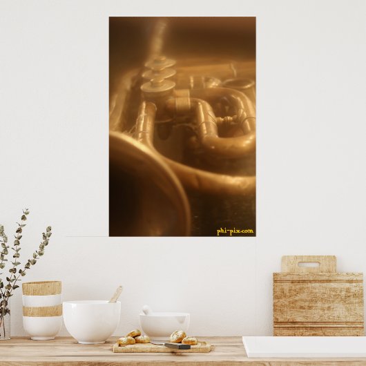 Classy Brass Poster (Keuken)