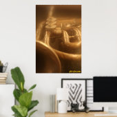 Classy Brass Poster (Thuiskantoor)