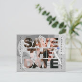 Classy Bridal Shoe Diamond Heart Sapphire Wedding Briefkaart (Staand voorkant)