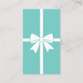 Classy Bride & Co Blauwgroen Blauw Vrijgezellenfee Informatiekaartje (Achterkant)