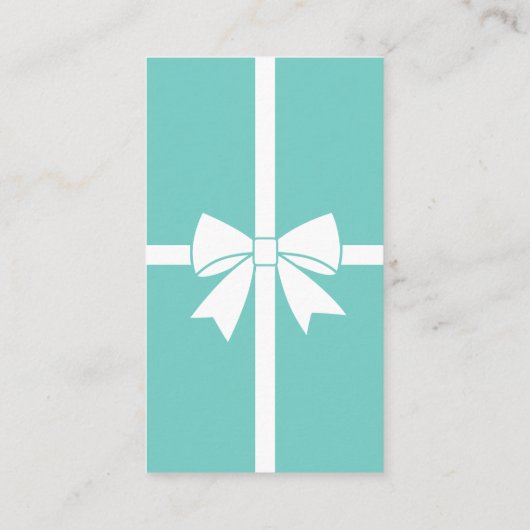 Classy Bride & Co Blauwgroen Blauw Vrijgezellenfee Informatiekaartje (Achterkant)