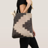Classy Brown & Beige Design Tote Bag (Dichtbij)