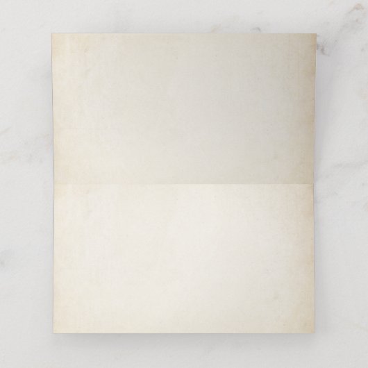 Classy  bruids Tea Party Place Cards Plaatskaartje (Binnenkant ongevouwen)