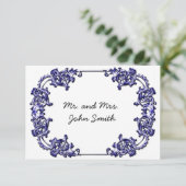  CLASSY BRUILOFT ESCORT KAART (Staand voorkant)