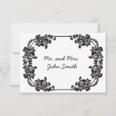  CLASSY BRUILOFT ESCORT KAART (Voorkant)