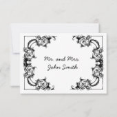 CLASSY BRUILOFT ESCORT KAART (Voorkant)