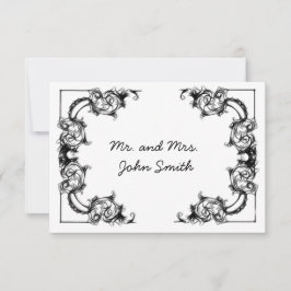  CLASSY BRUILOFT ESCORT KAART