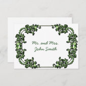  CLASSY BRUILOFT ESCORT KAART (Voorkant / Achterkant)