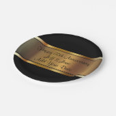 Classy bruiloft Jubileum Papieren Bordje (Gekanteld)