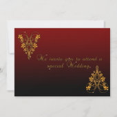 Classy bruiloft uitnodiging (Voorkant)