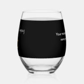 Classy Bulk Realtor Thema Goud Huis Symbool Wijnglas Zonder Voet (Links)