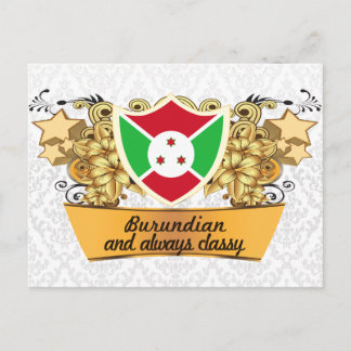 Classy Burundian Briefkaart