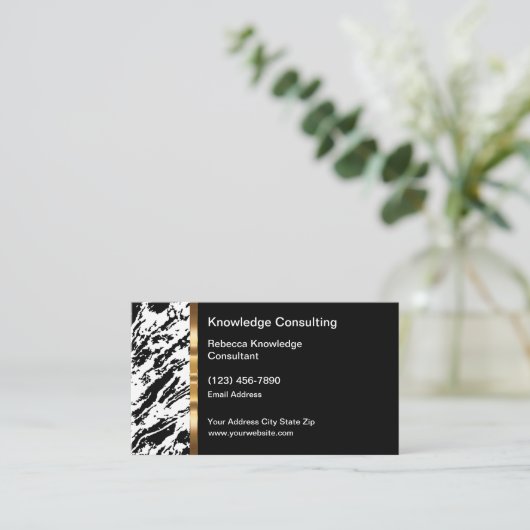 Classy Business Consulting-Visitekaartjes Visitekaartje (Staand voorkant)