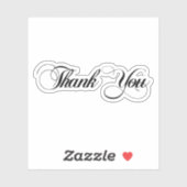 Classy Business Dank u Decal Stickers (Vel)