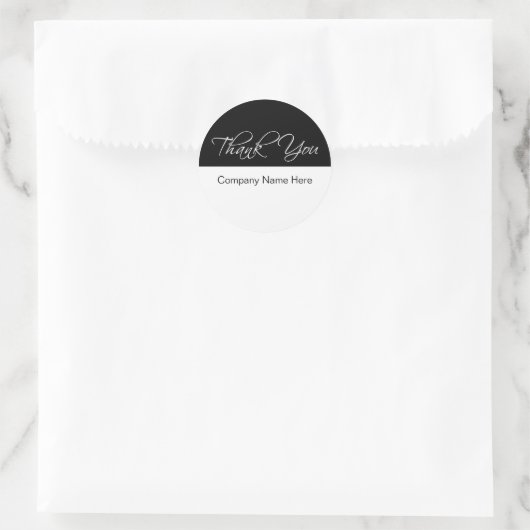 Classy Business Dank u Stickers (Tas)