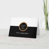 Classy Business - Hartelijk dank voor het minimali Bedankkaart (Voorkant)