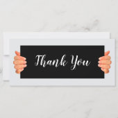 Classy Business Trendy Two Side Bedankt voor je ka (Voorkant)