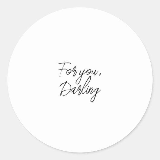 Classy cadeau stickers (Voorkant)