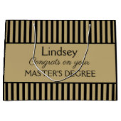 Classy. Cadeautas met maatbedekking voor master (Voorkant)