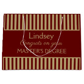 Classy. Cadeautas met maatbedekking voor master (Voorkant)