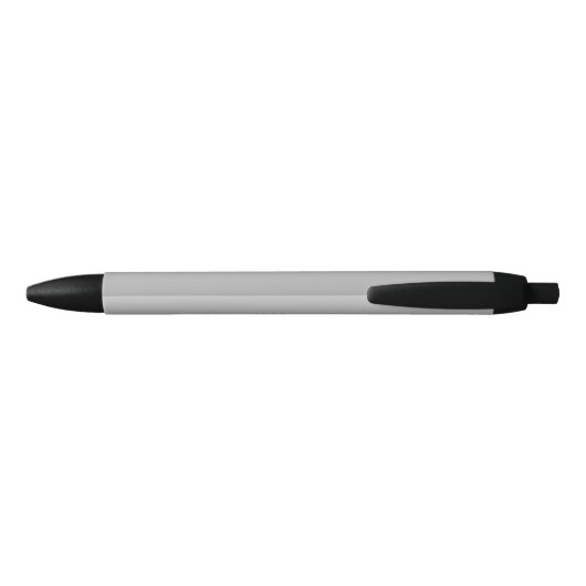 Classy Caduceus Noble Medical Elegant Black White Zwarte Inkt Pen (Achterkant)