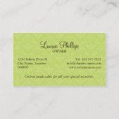 Classy Cake Bakery Visitekaartje (Achterkant)