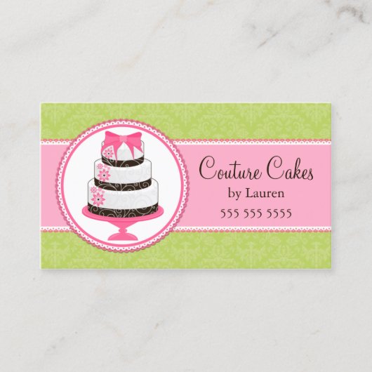 Classy Cake Bakery Visitekaartje (Voorkant)
