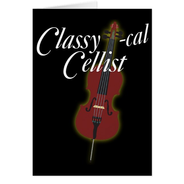 Classy-cal Cellist (Voorkant)