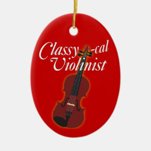 Classy-cal Musician Keramisch Ornament