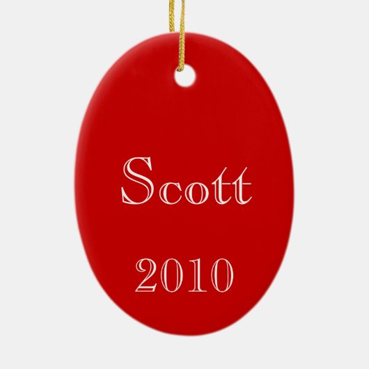 Classy-cal Musician Keramisch Ornament (Achterkant)