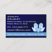 Classy Caregiver Home Health Visitekaartjes (Voorkant)