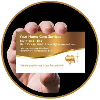 Classy Caregiver Home Health Visitekaartjes