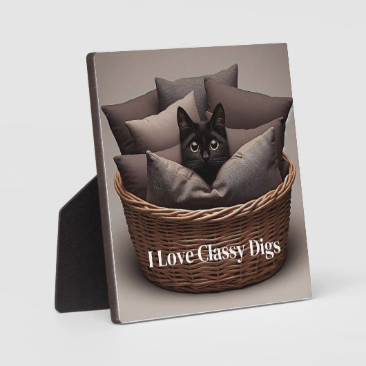 Classy Cat Fotoplaat (Voorkant)