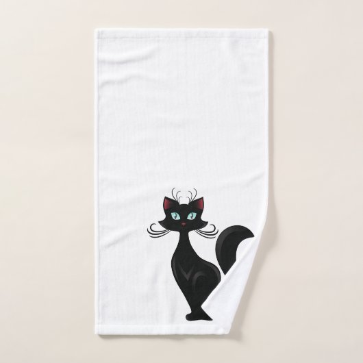 "Classy Cat" Handdoeken Set (Handdoek)