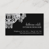 CLASSY CHANDELIER VISITEKAARTJE (Achterkant)