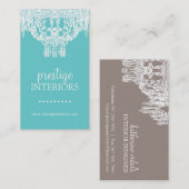 CLASSY CHANDELIER VISITEKAARTJE (Voorkant / Achterkant)