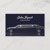 Classy Chauffeur Limousine Visitekaartje (Voorkant)
