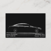 Classy Chauffeur Visitekaartje (Achterkant)