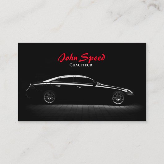 Classy Chauffeur Visitekaartje (Voorkant)