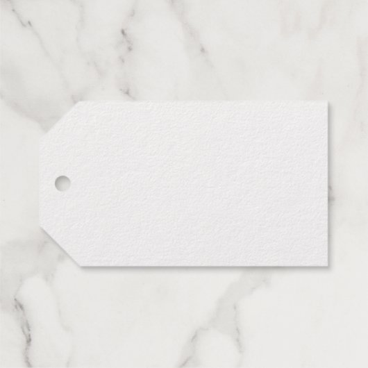 Classy chic denken van je hart cadeaulabels (Achterkant (horizontaal))