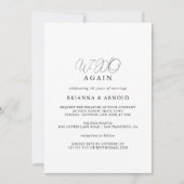 Classy Chic Minimalist We doen het opnieuw met Her Kaart (Voorkant)