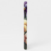 Classy Chic Pansies Fine Art Botanische Schilderku iPhone Hoesje (Rechterkant)
