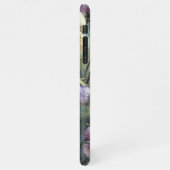 Classy Chic Pansies Fine Art Botanische Schilderku iPhone Hoesje (Linkerkant)