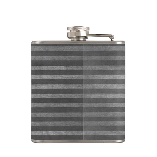 Classy chic pearl geluk shamrock gepersonaliseerd heupfles (Achterkant)