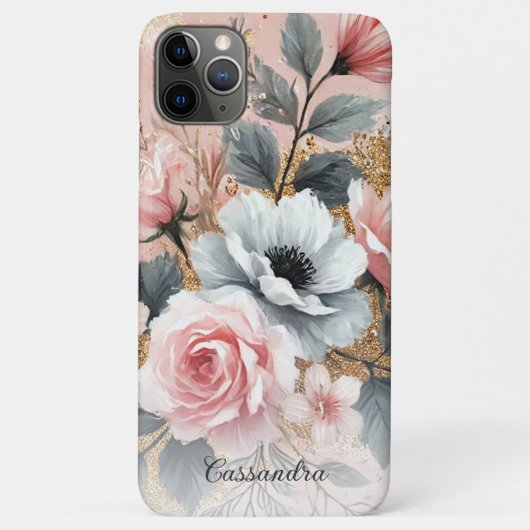 Classy Chic Rozen Fine Art Botanische Schilderij Case-Mate iPhone Case (Achterkant)