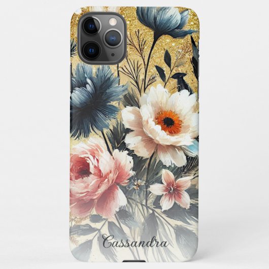 Classy Chic Rozen Fine Art Botanische Schilderij iPhone Hoesje (Achterkant)