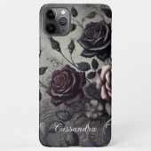 Classy Chic Rozen Fine Art Botanische Schilderij iPhone Hoesje (Achterkant)