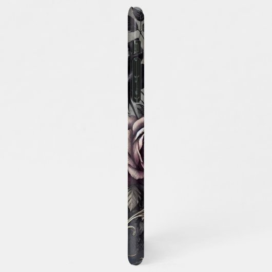 Classy Chic Rozen Fine Art Botanische Schilderij iPhone Hoesje (Linkerkant)